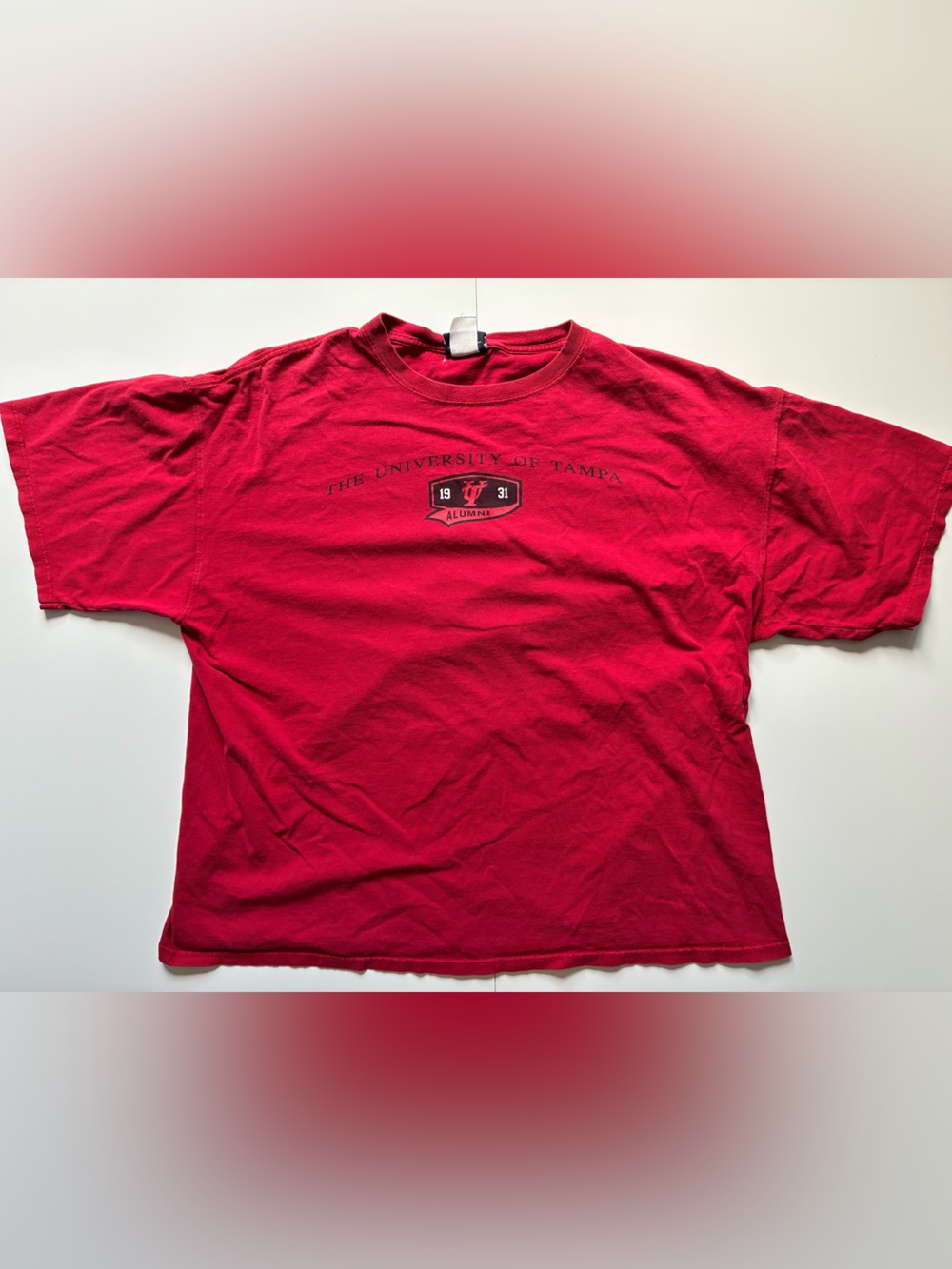 Jansport University of Tampa Alumni Red Short Sleeve T-Shirt - Size XXL